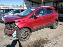 Salvage cars for sale at Pennsburg, PA auction: 2019 Ford Ecosport Titanium