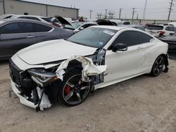 Salvage cars for sale at Haslet, TX auction: 2022 Infiniti Q60 RED Sport 400