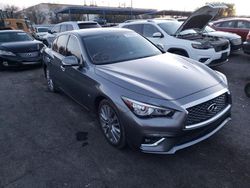 Infiniti Q50 Luxe Vehiculos salvage en venta: 2018 Infiniti Q50 Luxe