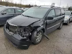 Salvage cars for sale from Copart Bridgeton, MO: 2010 Chrysler Town & Country Touring Plus