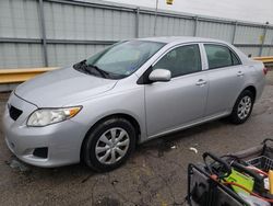 Salvage cars for sale at Dyer, IN auction: 2009 Toyota Corolla Base