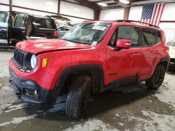 Salvage cars for sale at Spartanburg, SC auction: 2017 Jeep Renegade Latitude