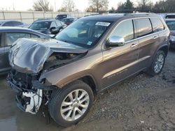 Salvage cars for sale at Glassboro, NJ auction: 2017 Jeep Grand Cherokee Limited