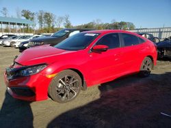 Honda Civic salvage cars for sale: 2020 Honda Civic Sport