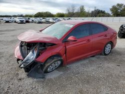 Salvage cars for sale at San Antonio, TX auction: 2022 Hyundai Accent SE