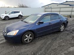 Salvage cars for sale from Copart Albany, NY: 2003 Honda Accord EX