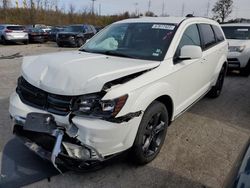 Salvage cars for sale from Copart Bridgeton, MO: 2018 Dodge Journey Crossroad
