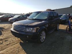 Land Rover Range Rover salvage cars for sale: 2007 Land Rover Range Rover Sport Supercharged