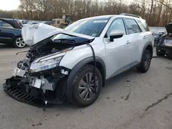 Salvage cars for sale from Copart Glassboro, NJ: 2022 Nissan Pathfinder SV
