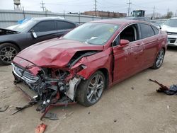 Salvage cars for sale at Chicago Heights, IL auction: 2013 Ford Fusion Titanium