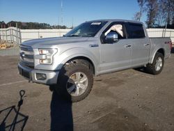 Vehiculos salvage en venta de Copart Dunn, NC: 2017 Ford F150 Supercrew