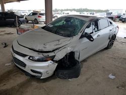 Salvage cars for sale from Copart Houston, TX: 2016 Chevrolet Malibu Premier