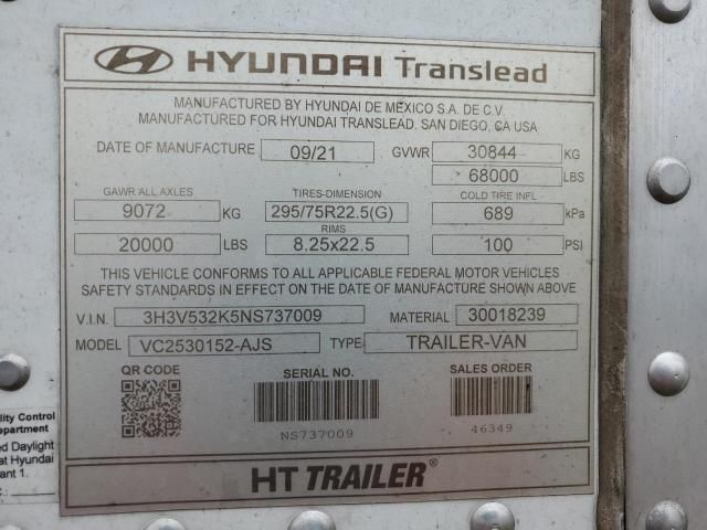 2022 Hyundai Translead