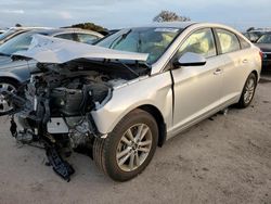 Salvage cars for sale at Riverview, FL auction: 2017 Hyundai Sonata SE