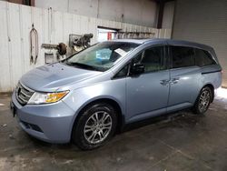 Salvage cars for sale at Elgin, IL auction: 2012 Honda Odyssey EXL