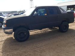 Chevrolet salvage cars for sale: 2004 Chevrolet Avalanche K1500