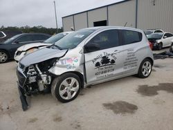 Salvage cars for sale from Copart Apopka, FL: 2020 Chevrolet Spark LS