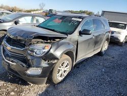 Chevrolet salvage cars for sale: 2017 Chevrolet Equinox LT