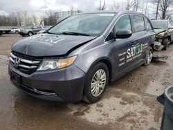 Honda salvage cars for sale: 2016 Honda Odyssey LX