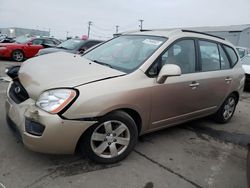 Salvage cars for sale at Chicago Heights, IL auction: 2007 KIA Rondo LX