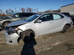 Toyota Corolla l salvage cars for sale: 2018 Toyota Corolla L