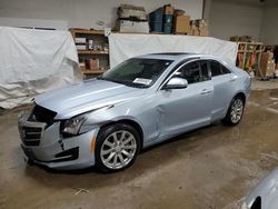 Salvage cars for sale at Elgin, IL auction: 2017 Cadillac ATS