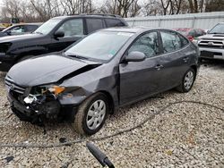 Salvage cars for sale at Franklin, WI auction: 2008 Hyundai Elantra GLS