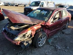 Salvage cars for sale at Indianapolis, IN auction: 2003 Honda Accord EX