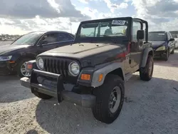 2002 Jeep Wrangler / TJ X en venta en Arcadia, FL