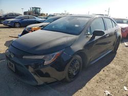 Toyota Corolla LE salvage cars for sale: 2020 Toyota Corolla LE