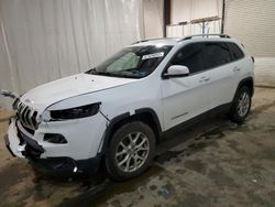 Salvage cars for sale from Copart Central Square, NY: 2017 Jeep Cherokee Latitude