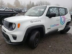 Jeep Renegade Sport salvage cars for sale: 2022 Jeep Renegade Sport