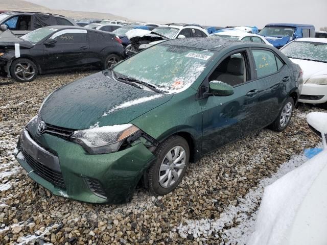 2015 Toyota Corolla L