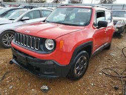 Salvage vehicles for parts for sale at auction: 2017 Jeep Renegade Sport