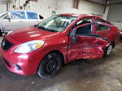 Salvage cars for sale from Copart Dyer, IN: 2013 Nissan Versa S