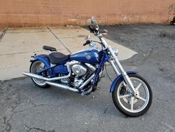 Salvage motorcycles for sale at North Billerica, MA auction: 2009 Harley-Davidson Fxcwc