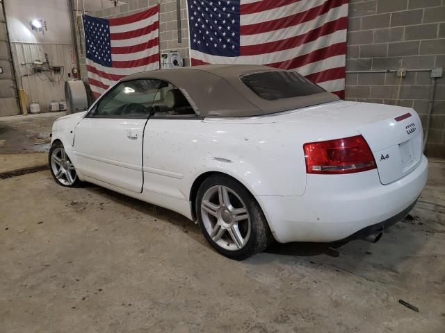 2008 Audi A4 2.0T Cabriolet Quattro