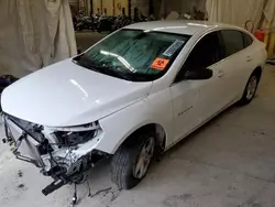 Chevrolet salvage cars for sale: 2018 Chevrolet Malibu LS