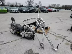 Salvage motorcycles for sale at Rogersville, MO auction: 2006 Bour Chopper