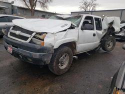 Salvage cars for sale from Copart Albuquerque, NM: 2003 Chevrolet Silverado C2500 Heavy Duty