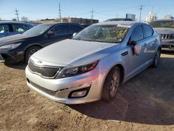Salvage cars for sale at Dyer, IN auction: 2014 KIA Optima LX