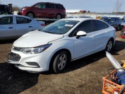 Chevrolet salvage cars for sale: 2016 Chevrolet Cruze LS