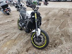 Salvage motorcycles for sale at Pekin, IL auction: 2017 Yamaha FZ09
