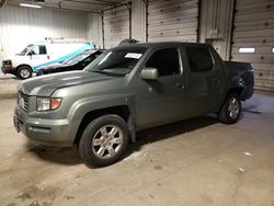 Salvage cars for sale at Franklin, WI auction: 2007 Honda Ridgeline RTL