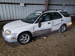 Salvage cars for sale at Houston, TX auction: 2001 Suzuki Esteem GL