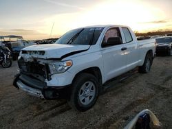 Toyota Tundra Double cab sr/sr5 salvage cars for sale: 2017 Toyota Tundra Double Cab SR/SR5