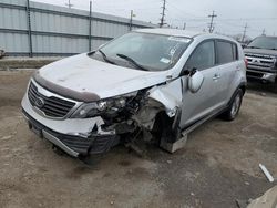 Salvage cars for sale at Dyer, IN auction: 2011 KIA Sportage LX