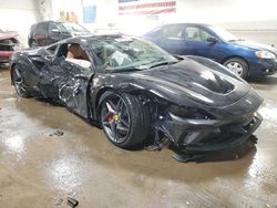 Salvage cars for sale at auction: 2022 Ferrari F8 Tributo