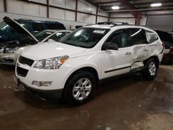 Salvage cars for sale at Lansing, MI auction: 2012 Chevrolet Traverse LS