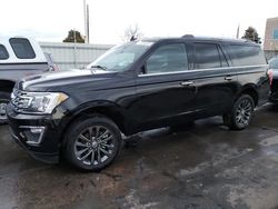 Vehiculos salvage en venta de Copart Littleton, CO: 2021 Ford Expedition Max Limited